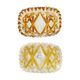 Lead Crystal Amber Perfume Toilet Set Buder Germany