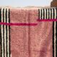 Magnificent handmade pink Berber rug 150/250cm