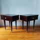 Paire de tables de chevet vintage 1966