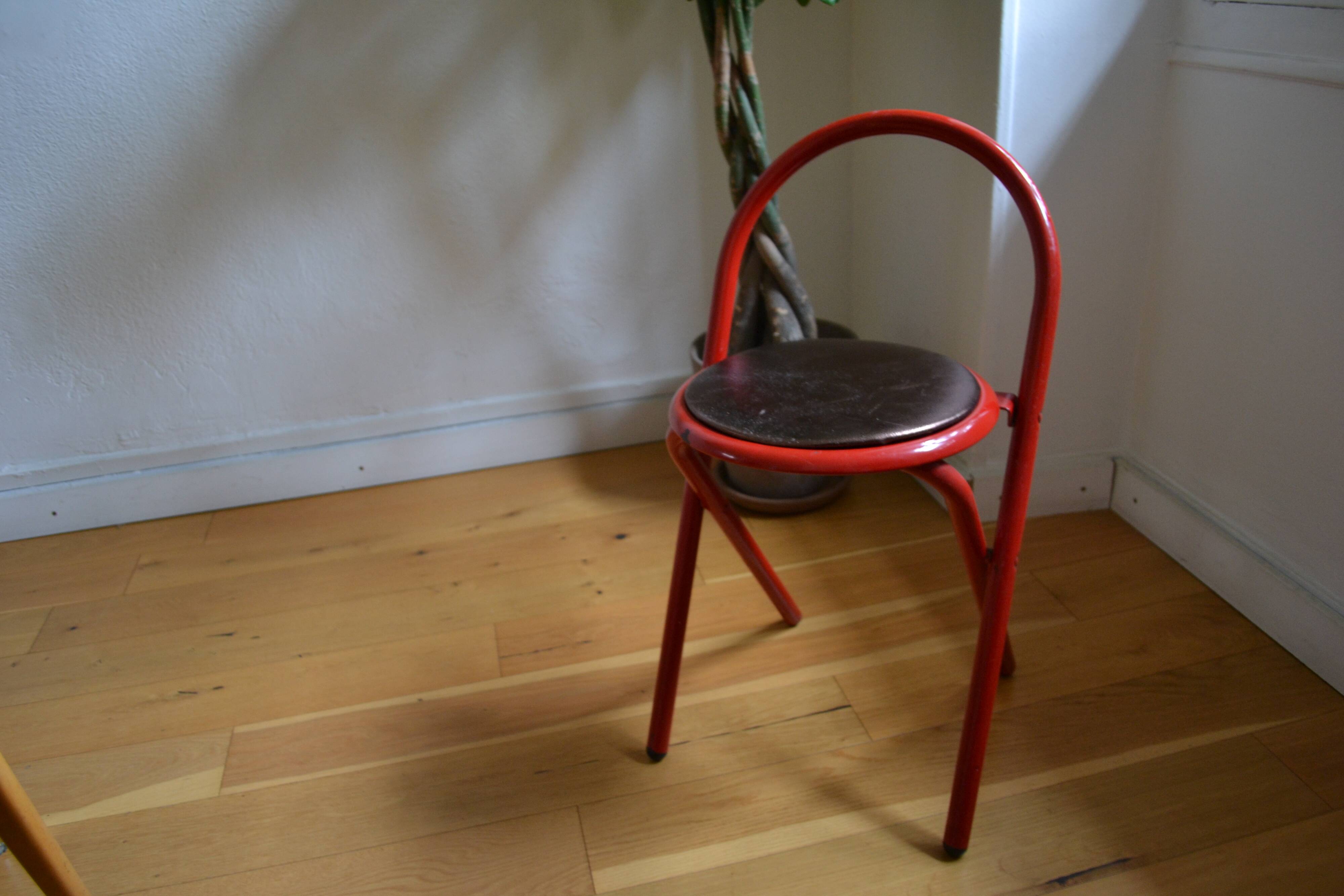 Postmodern folding chair 1980