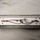 Wall lamp with ice glass. Kaiser leuchten