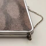 1950s triptych barber's mirror