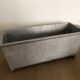 Planter, old cast aluminum mold