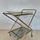 Desserte de bar pliante "Hollywood Regency"-Design Italien