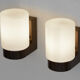 Pair of wall sconces for bathroom Finland 1960