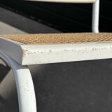 Set of 4 Cesca b32 model chairs in white dining chair