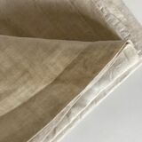 Country sheet 19th in fine linen canvas not sold reserve linen