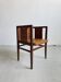 Wilhelm Schmidt Oak and Cane Armchair for Prag-Rudniker Wickerwork, c. 1902