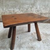 Vintage coffee table brutalist design Paris