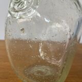 Biot bubble glass pitcher bottle