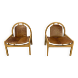 Pair of Baumann armchairs model Argos