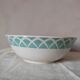 Set of 2 retro earthenware bowls