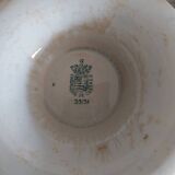 Antique iron earthenware soup tureen from Castres