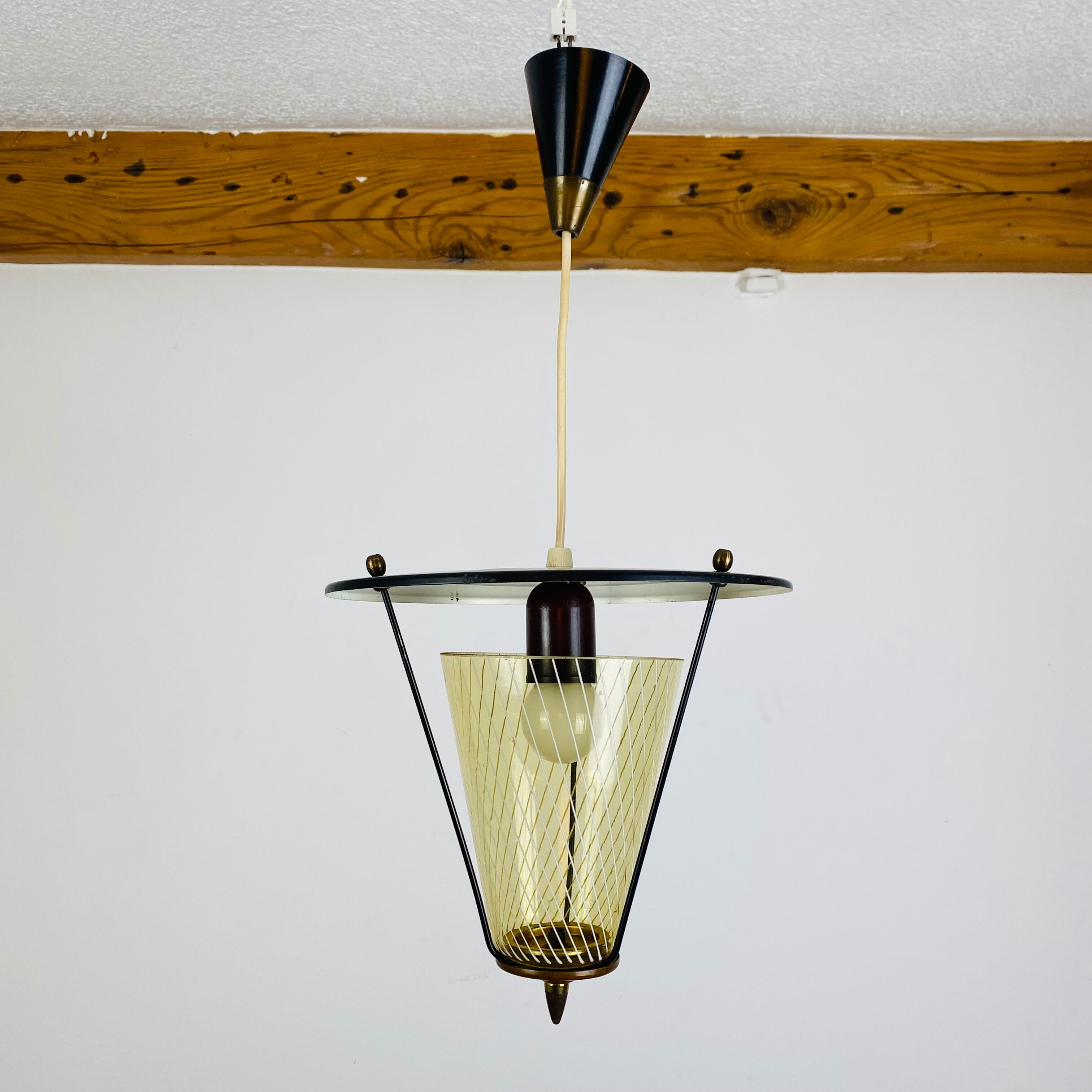 50s lantern pendant light