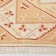 Tapis Kilim Vintage Oriental en Laine Fait Main,Beige,Pêche,Jaune 236x158Cm