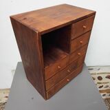 Craft cabinet with drawers
