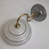 Ancienne applique verre de clichy vintage