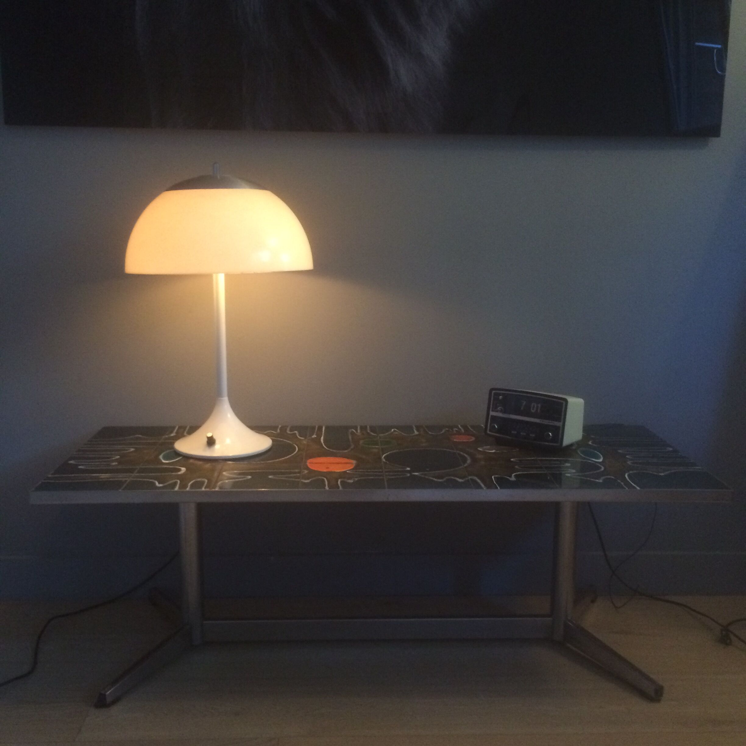 Unilux "Mushroom" lamp 1970