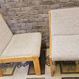 Pair of vintage 1960s armchairs