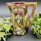 Slip pitcher with floral motifs, Onnaing earthenware 776 - 661007