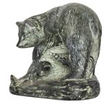 Inuit bear sculpture