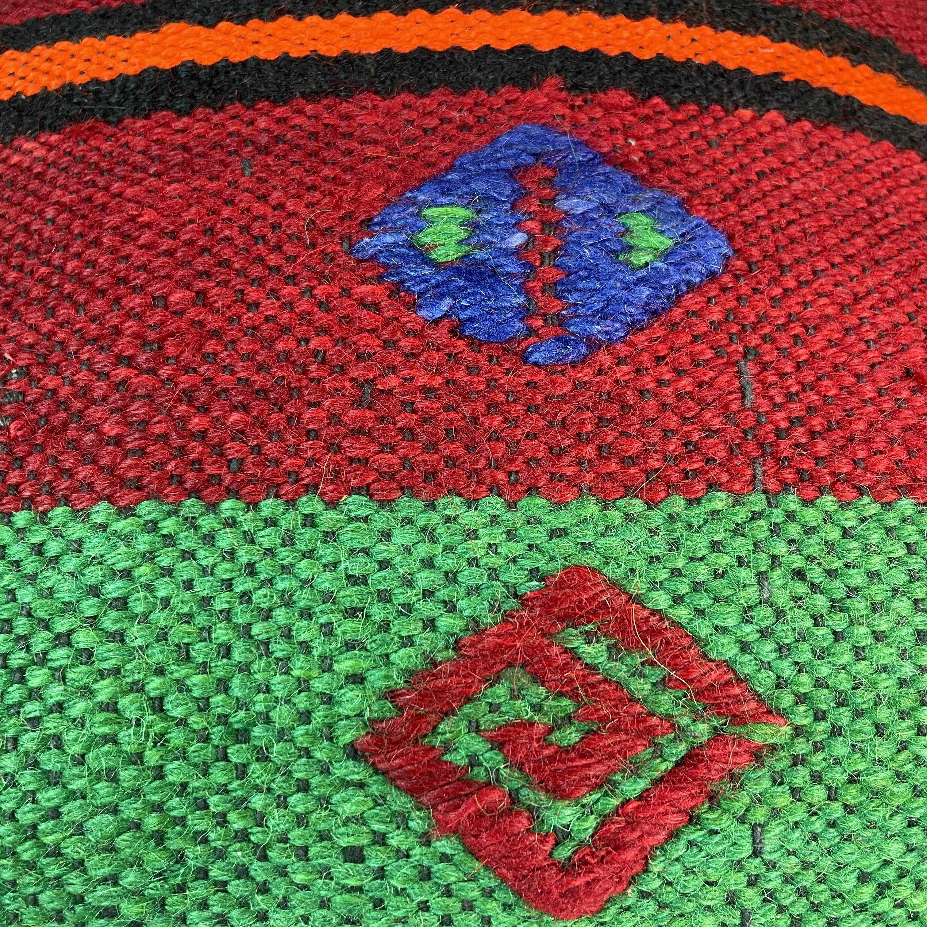 Vintage turkish Kilim cushion cover 40x40cm