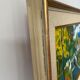 Mid Century Vintage Oil Framed Painting - The Courtyard