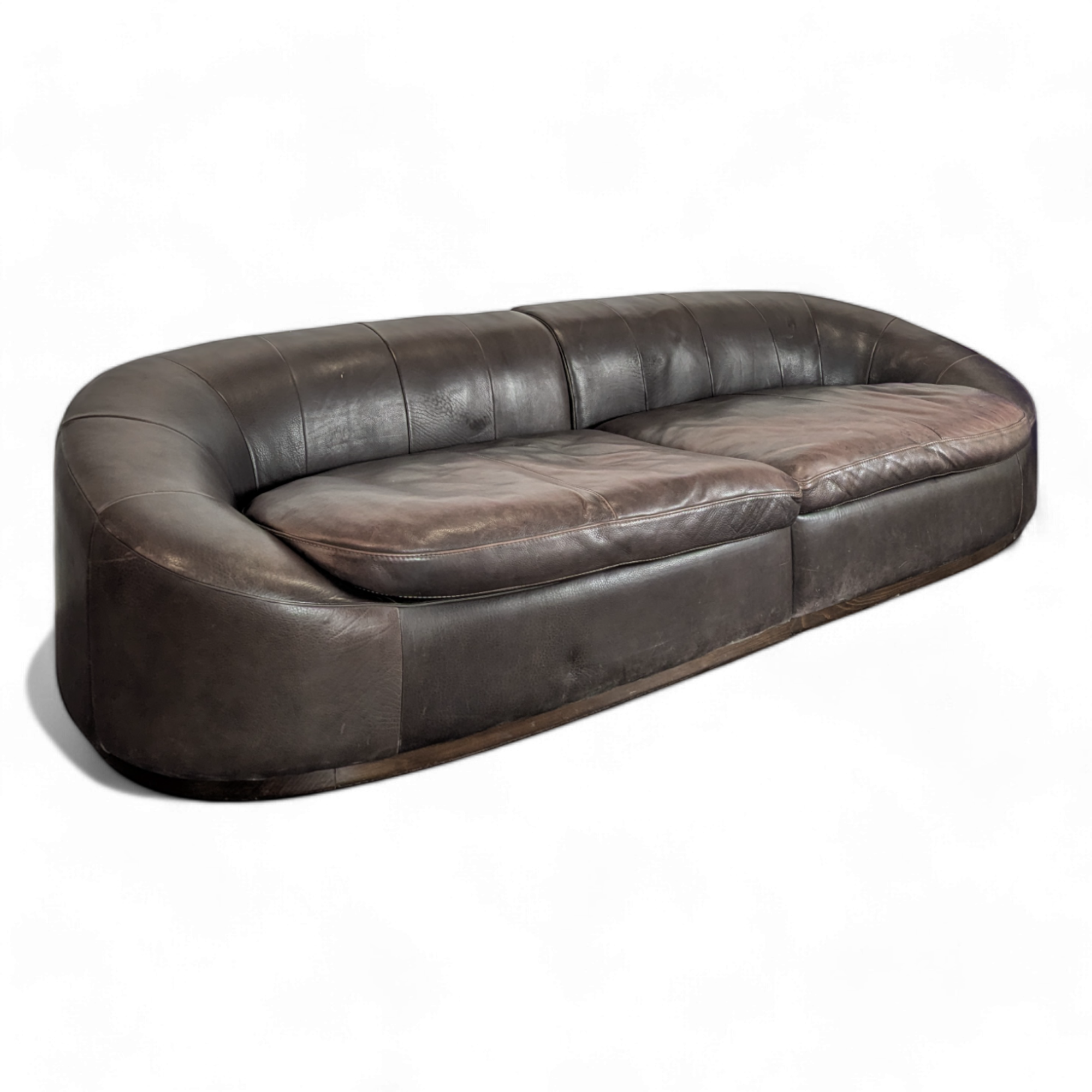 1980s Italian Giovanni Sforza Sofa and Ottoman