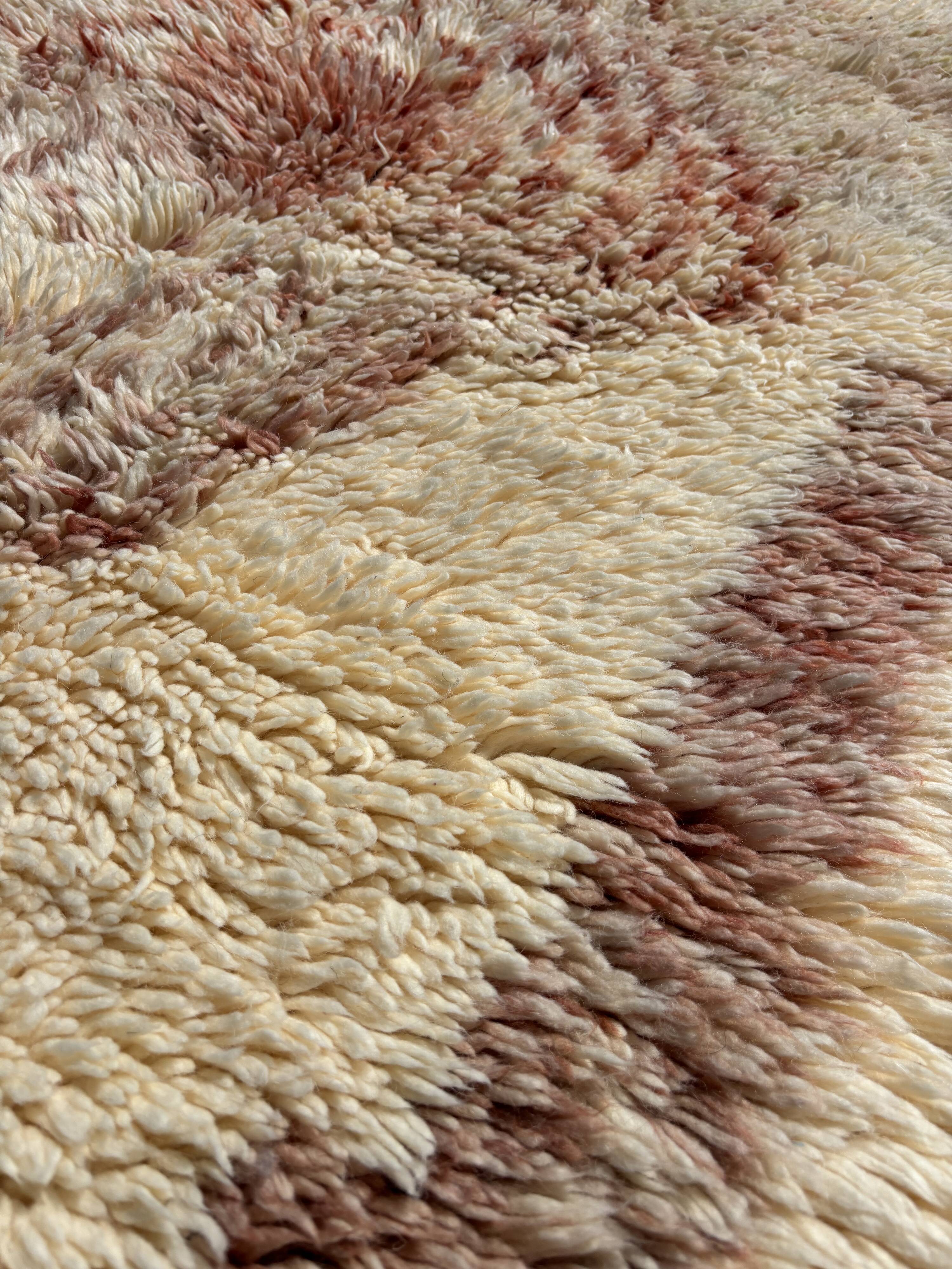 Moroccan Berber rug Mrirt in wool 130x180 cm