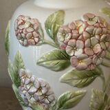 Chaumette Model Hortensias Lamp Base - Barbotine H 40 cm