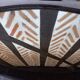 Miroir metal forme libre ancien
