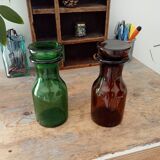 Set of 2 vintage jars Level 70s/80s