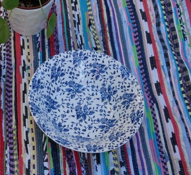 Bowl flowers vintage by Grindley