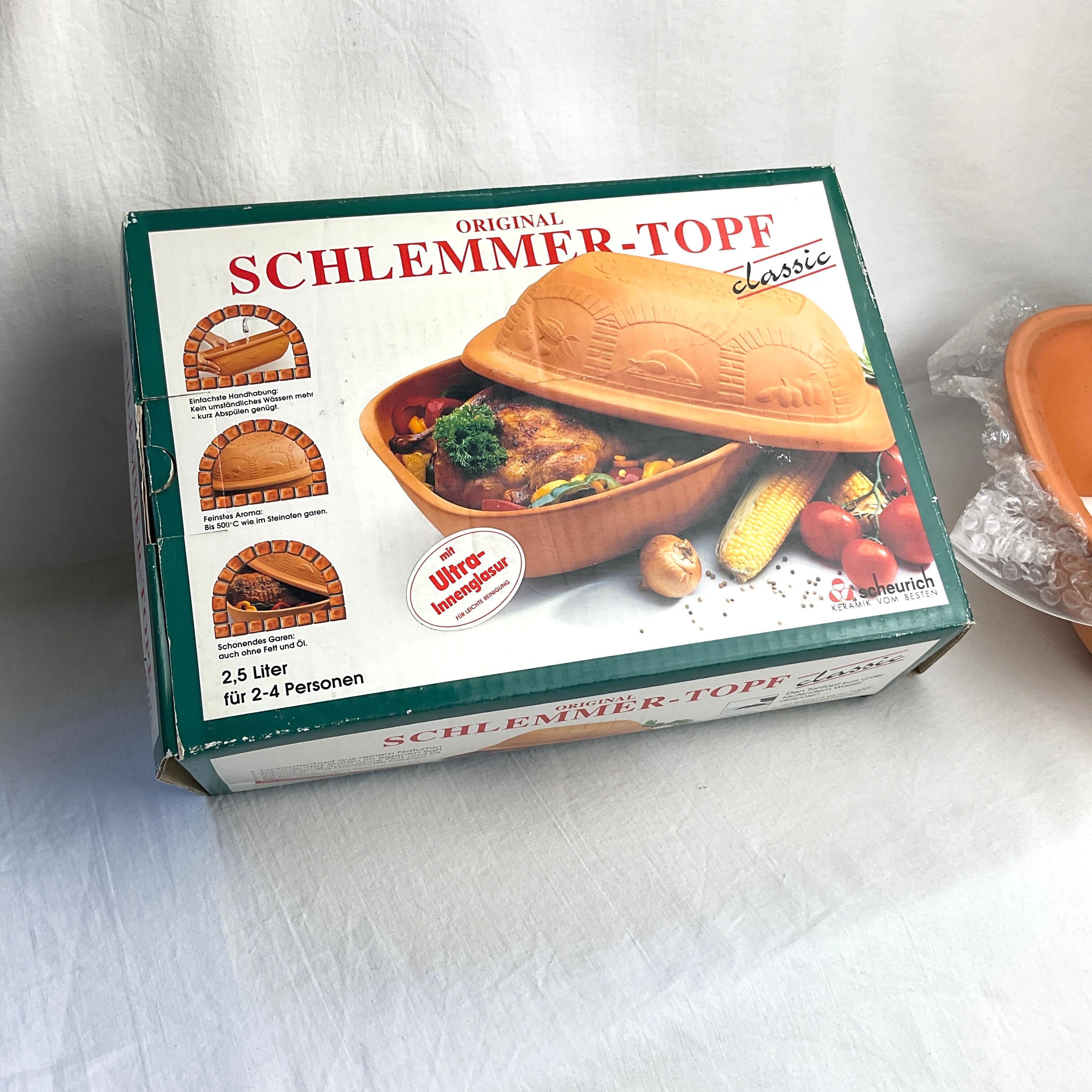 Römertopf terracotta pot Keramat Scheurich