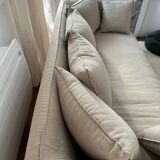 Linen sofa