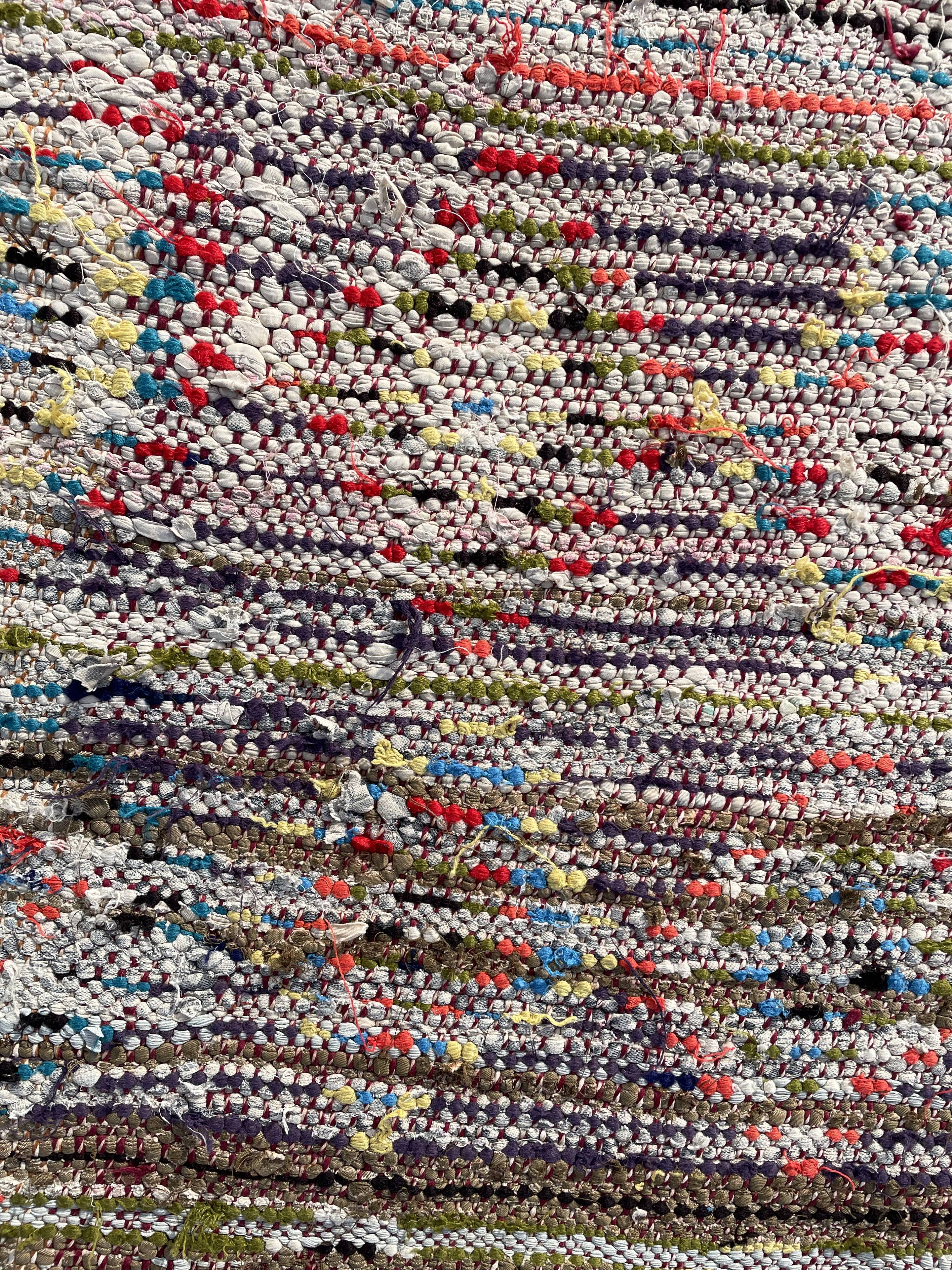 African rug berbere butcheruite vintage, 230x80 cm