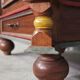 Carved wooden sideboard