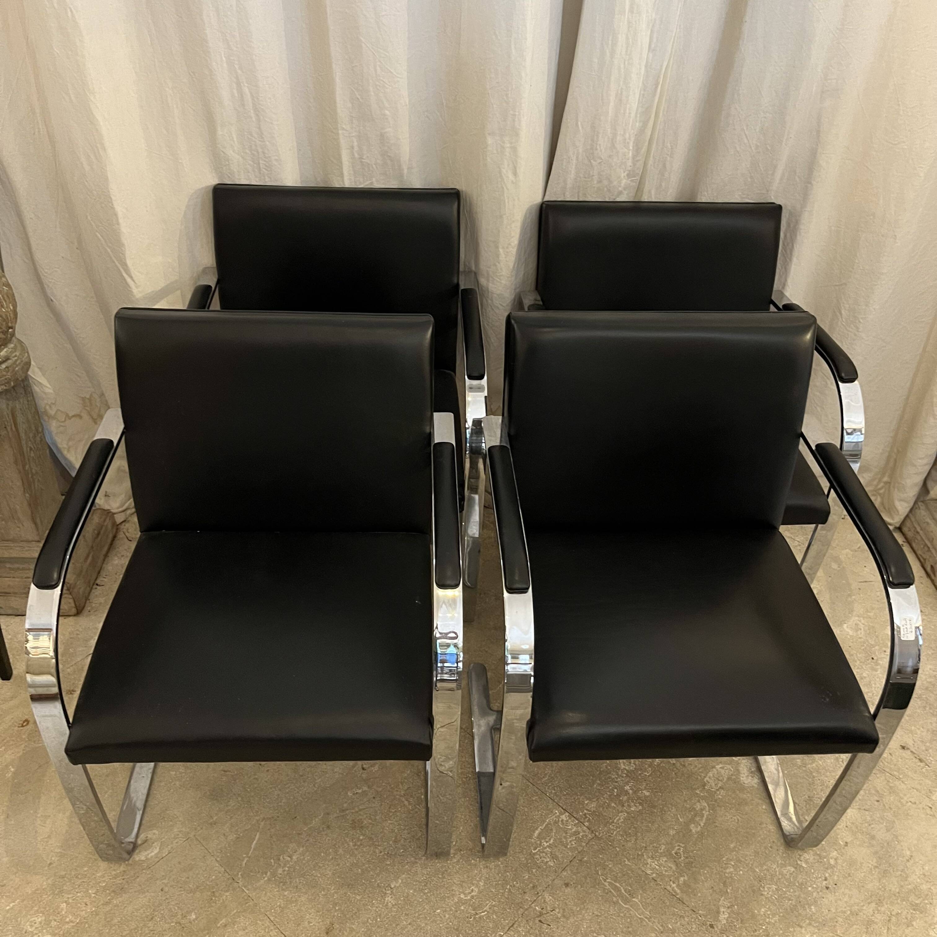 vintage flat steel armchair