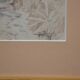 Pencil drawing "Landscape of Ruins" 1918 signed and dated