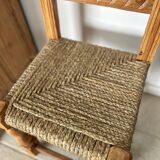 Chaise sculptée début XXe