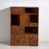 Ancient Japanese tansu of the mizuya-dansu type – Taishō/Showa period (circa 1910-1940)