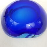 Ashtray "geode" Murano Sommerso