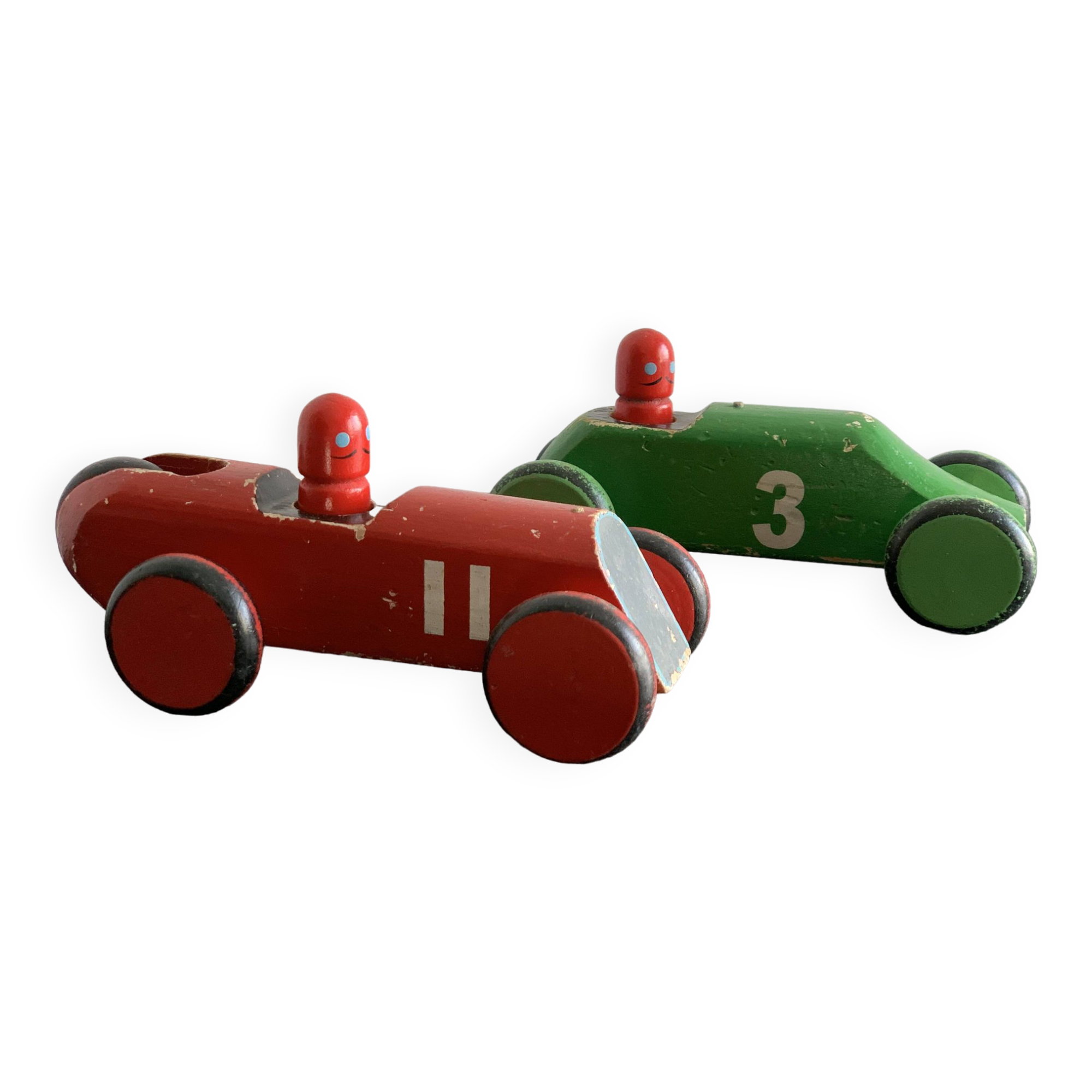 Wooden cars