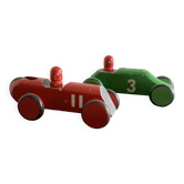 Wooden cars