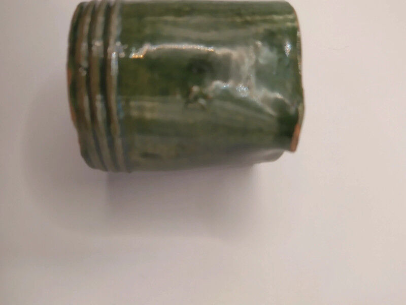 Terracotta milk pitcher