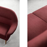 Vintage Scandinavian Mid-Century Modern Sofa from Bröderna Andersson, 1950s