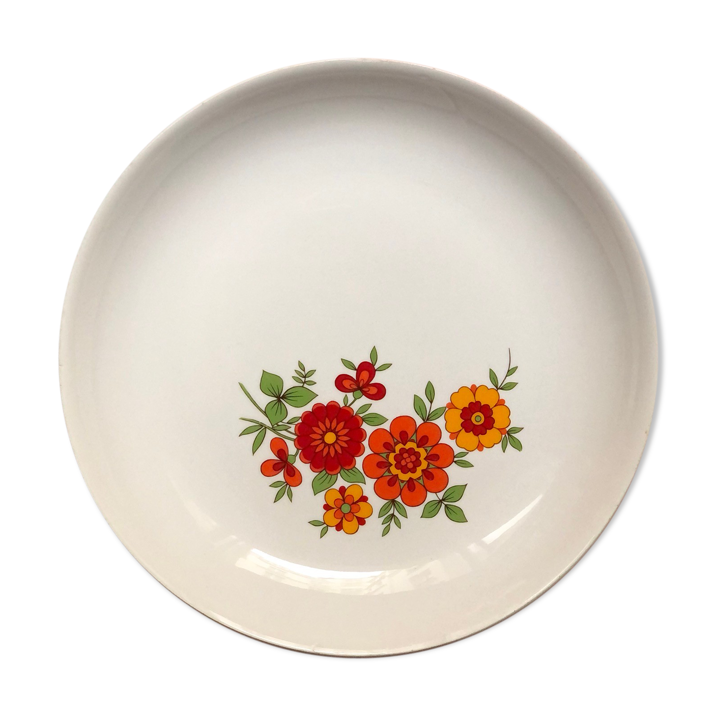 Gien porcelain serving dish