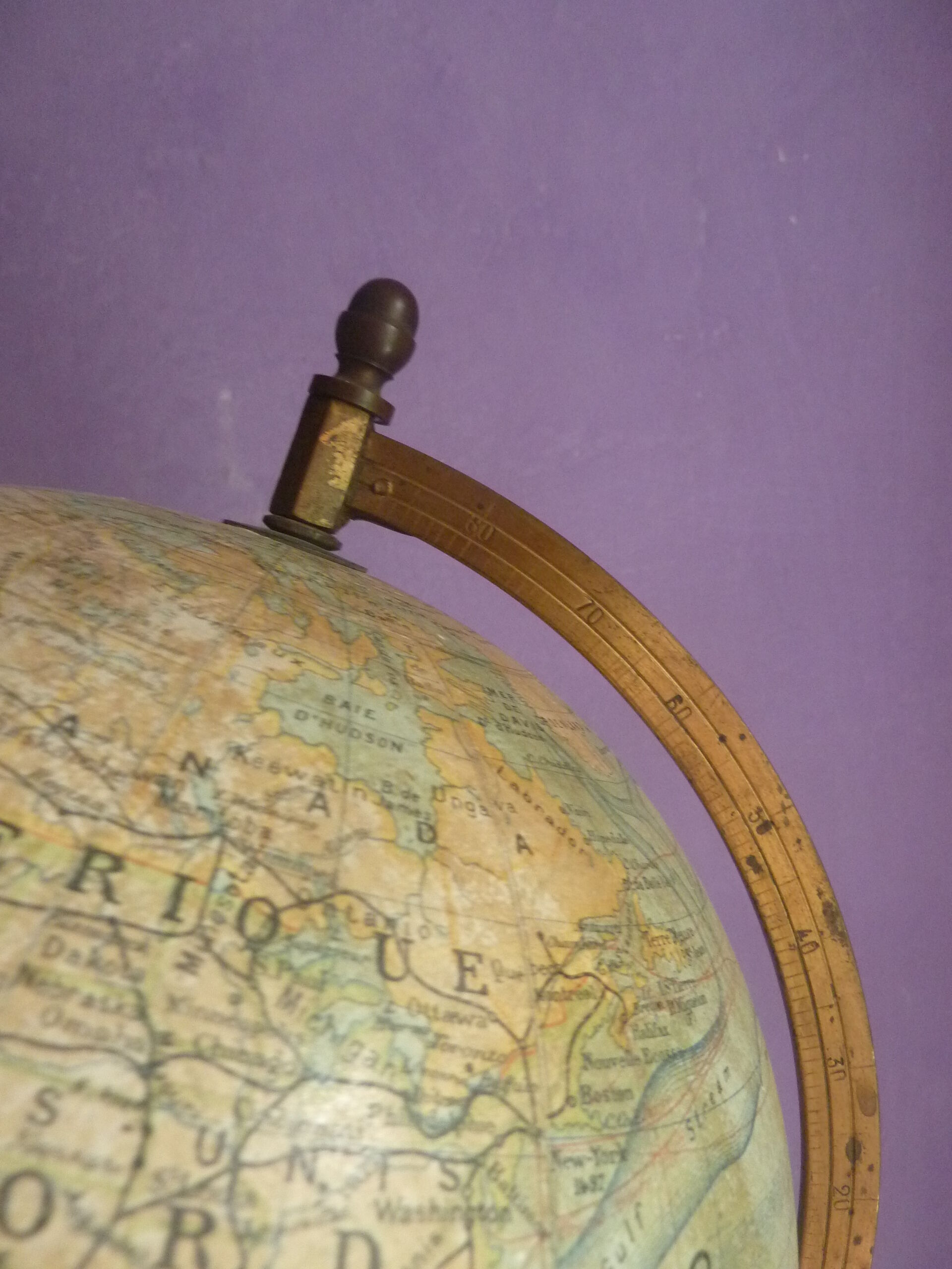 globe terreste xix eme J forest