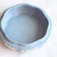 Wedgwood jasperware blue bonbonniere box, UK 1950s.