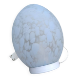 Lampe oeuf en verre de Clichy